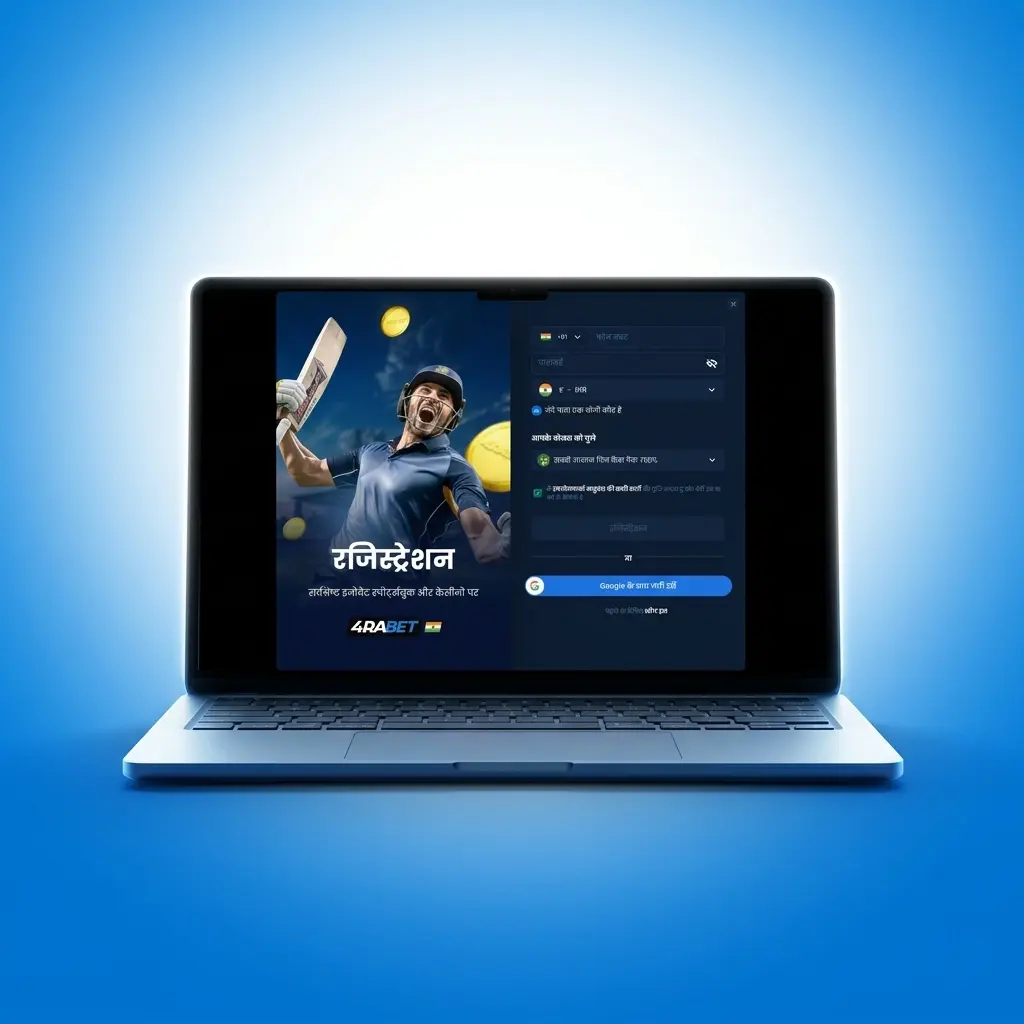 4rabet cricket betting platform offering 60+ IPL markets, UPI deposits, and live in-play odds for India