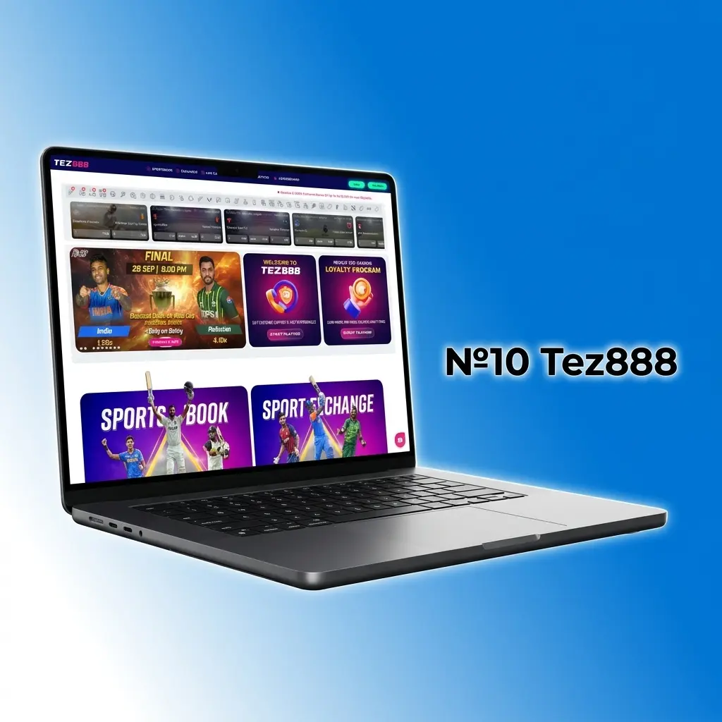 Tez888 cricket betting site with 500% welcome bonus up to 75,000 INR and UPI payments for Indian users