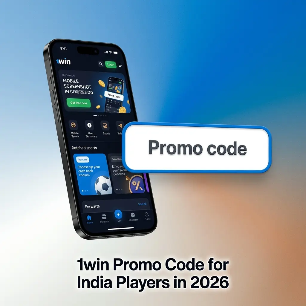 1win promo codes for India 2026: 1WIN500 for 500% deposit match, FREEBET300 for INR 300 free bet on registration.