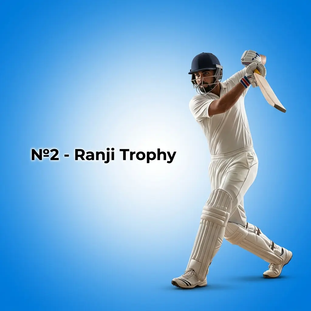 Ranji Trophy first-class cricket betting markets including innings totals and match result odds on Melbet and Dafabet
