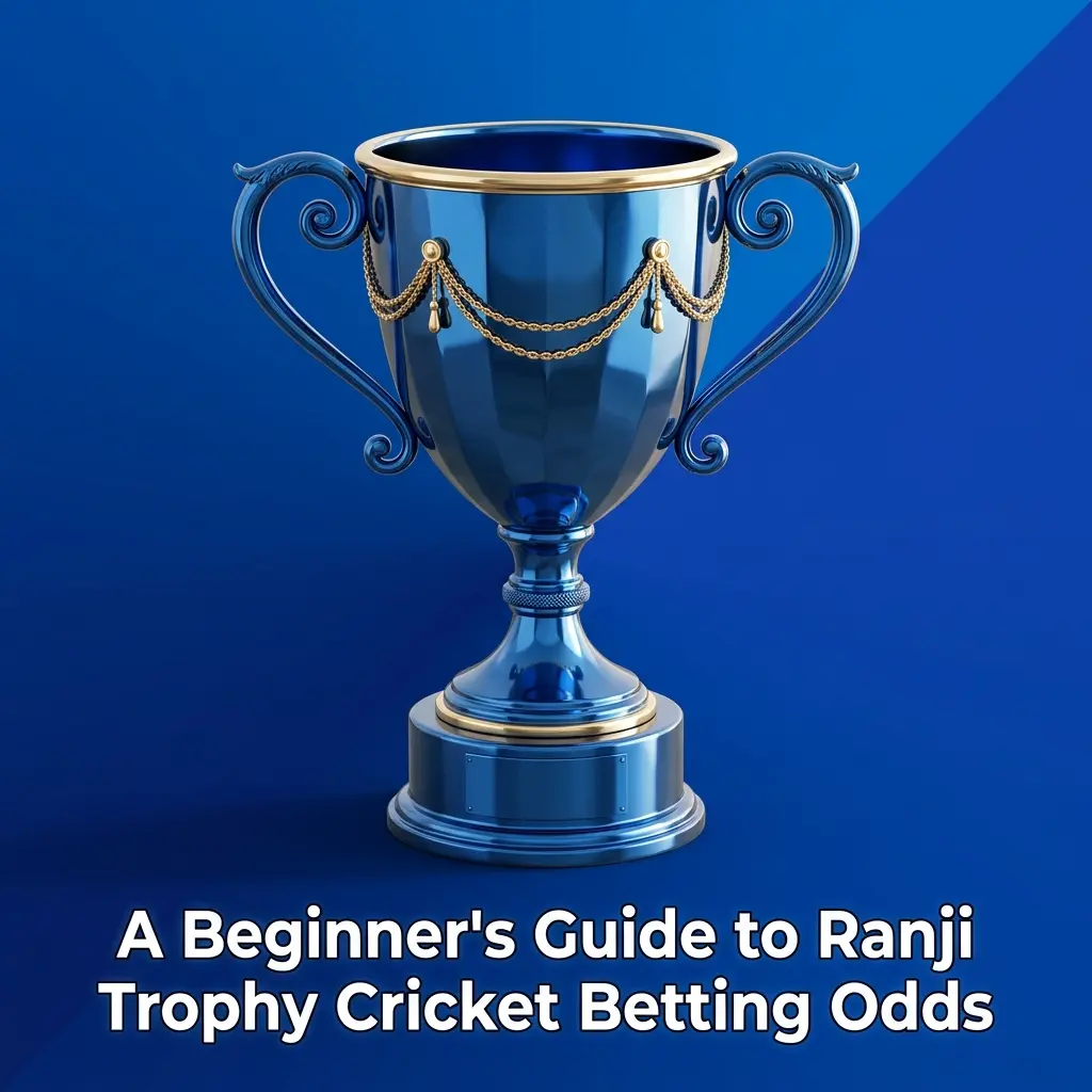 Beginner's guide to Ranji Trophy cricket betting odds showing decimal odds and implied probability concepts