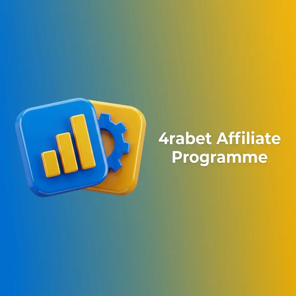 4rabet affiliate programme dashboard showing revenue share tiers, CPA deals, and monthly payout options for Indian partners
