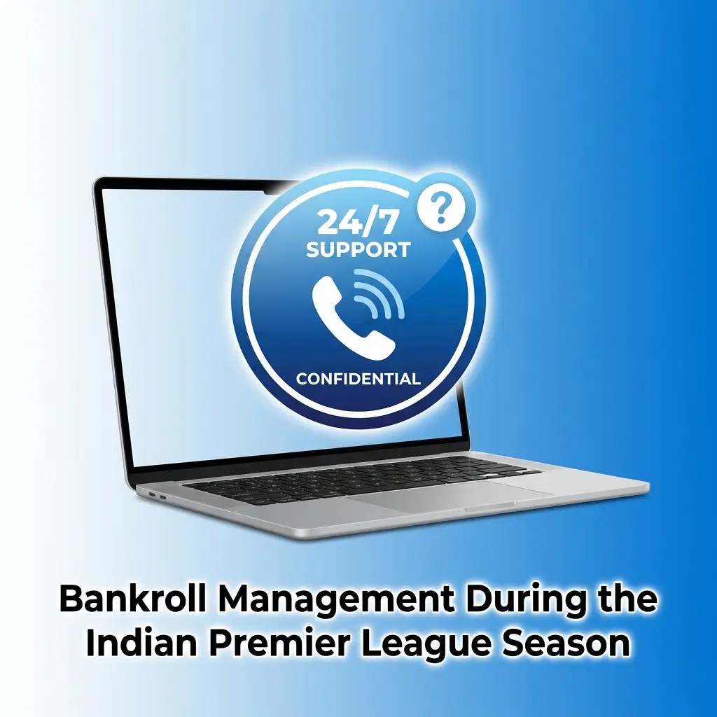 IPL bankroll management guide showing 1-5% stake rules, flat staking strategy, and deposit limit tools for responsible betting