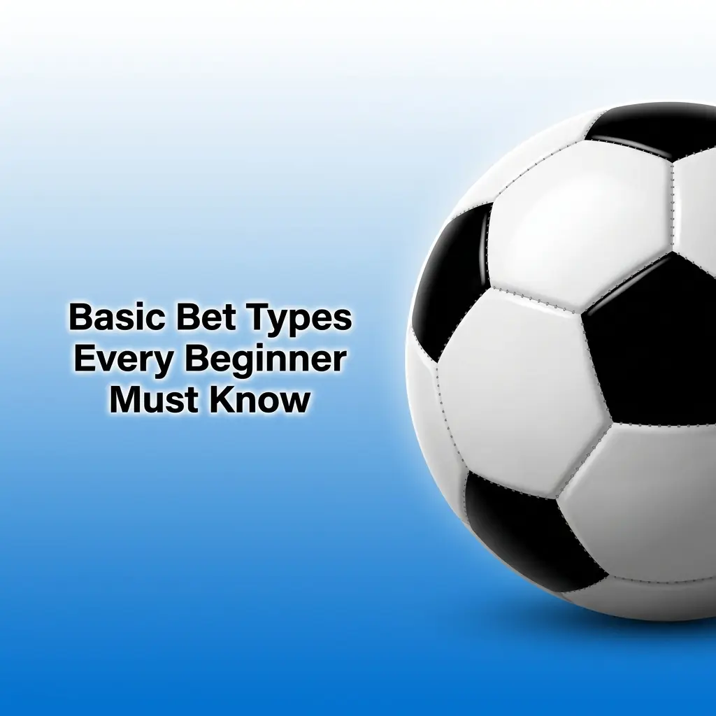 Beginner guide to basic bet types including moneyline, point spread, totals, parlay, and same game parlay explained