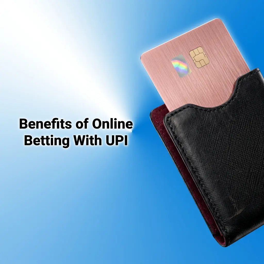 Benefits of online betting with UPI in India showing instant deposits, zero fees, and INR-native transactions