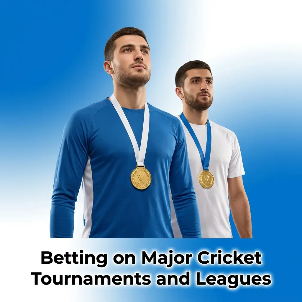 Cricket betting on major tournaments including IPL, ICC T20 World Cup, Vijay Hazare Trophy and BPL leagues in 2026
