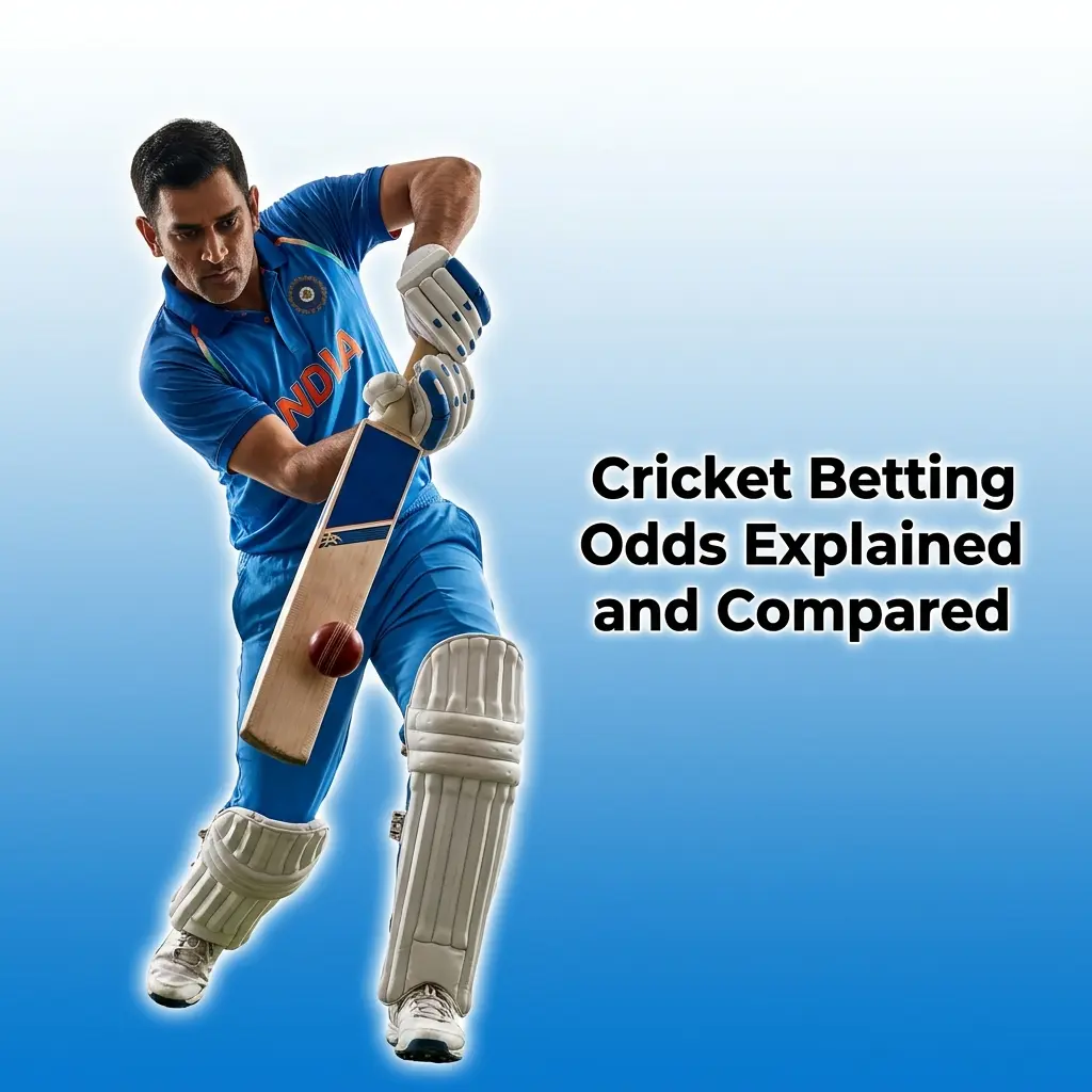 Cricket betting odds comparison chart showing IPL bookmaker margins from Dafabet to Tez888 for Indian bettors