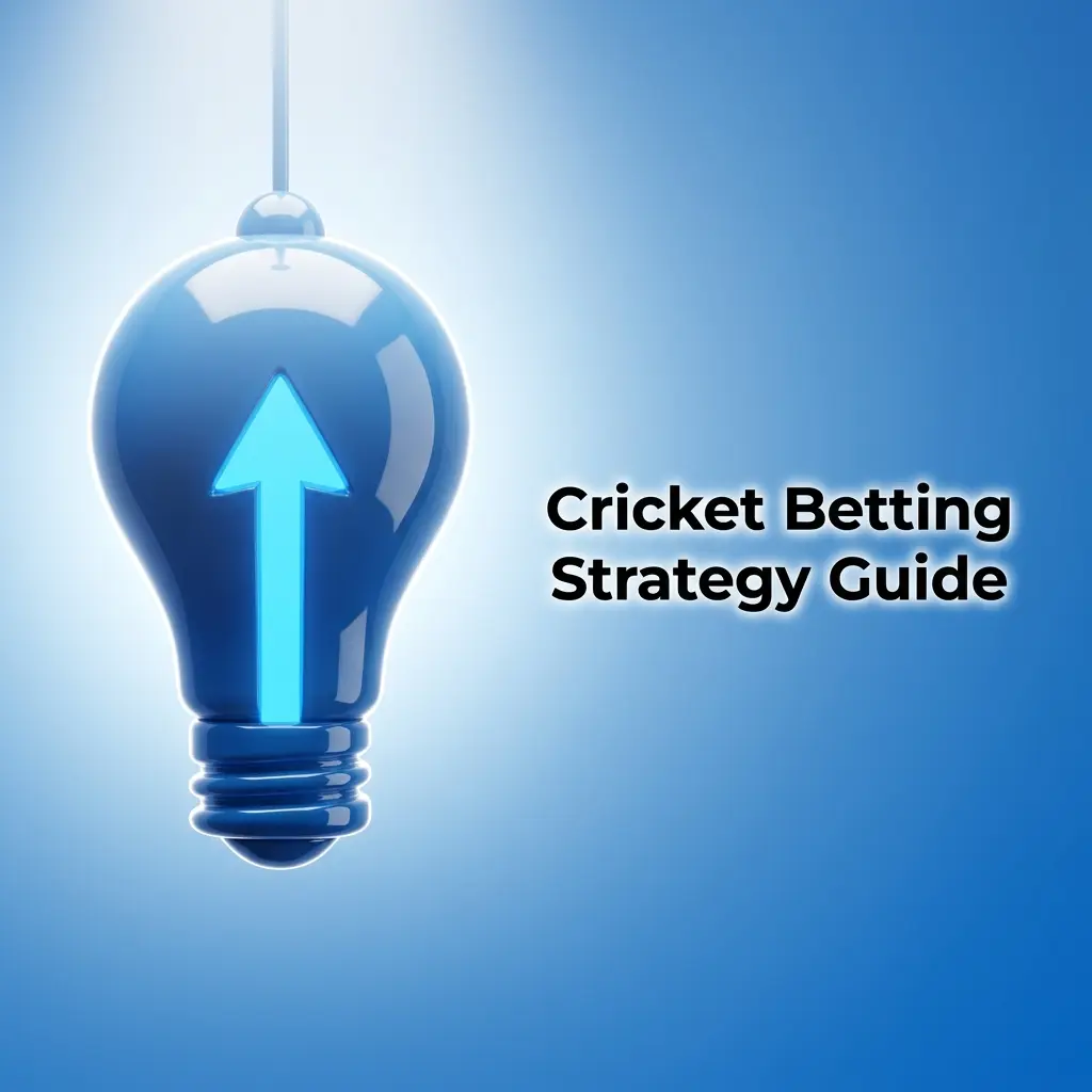 Cricket betting strategy guide showing disciplined bankroll management, pitch data analysis, and session betting for IPL matches