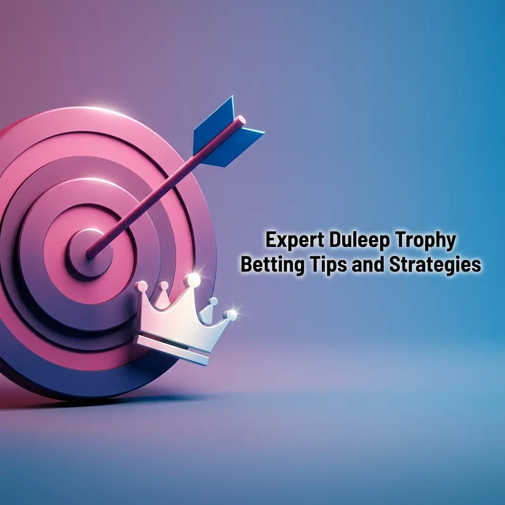 Expert Duleep Trophy betting tips covering form analysis, pitch conditions, odds comparison, and in-play strategies