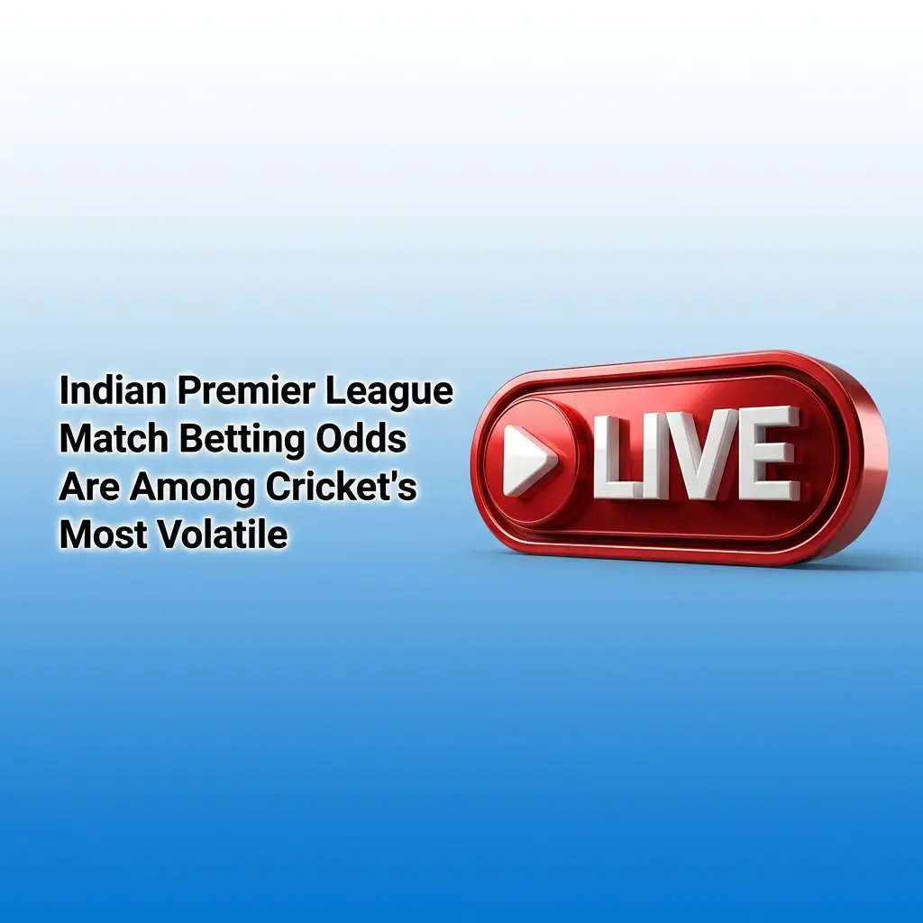 IPL match betting odds volatility driven by T20 momentum swings, injuries, dew factor, and knockout stage pressure