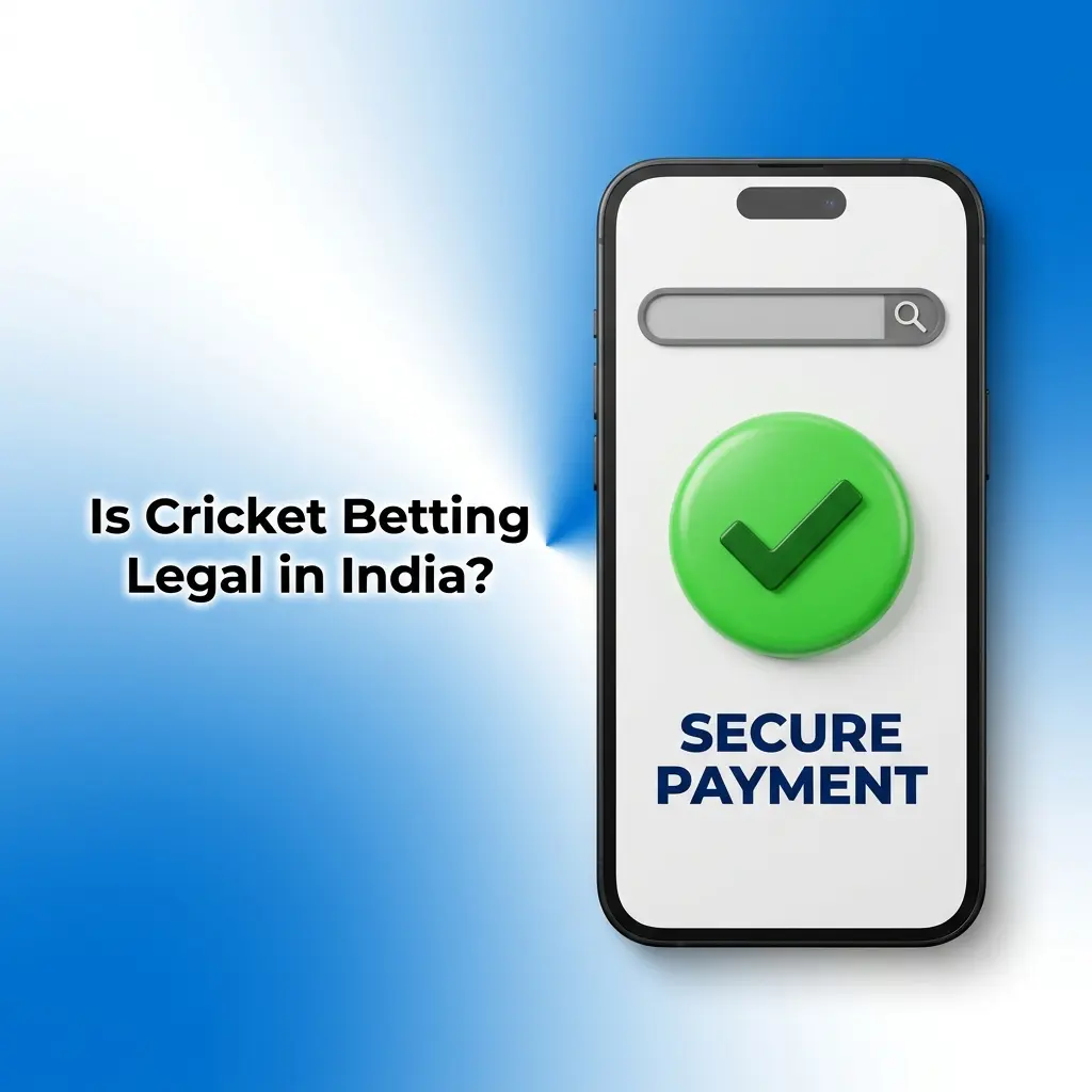 Cricket betting legal status in India showing offshore licensing options like Curacao and MGA for IPL and ICC wagering