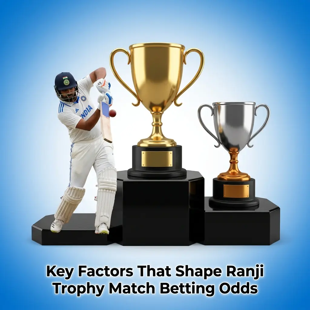 Ranji Trophy betting odds influenced by squad depth, home advantage, injuries, and toss outcomes in first-class cricket