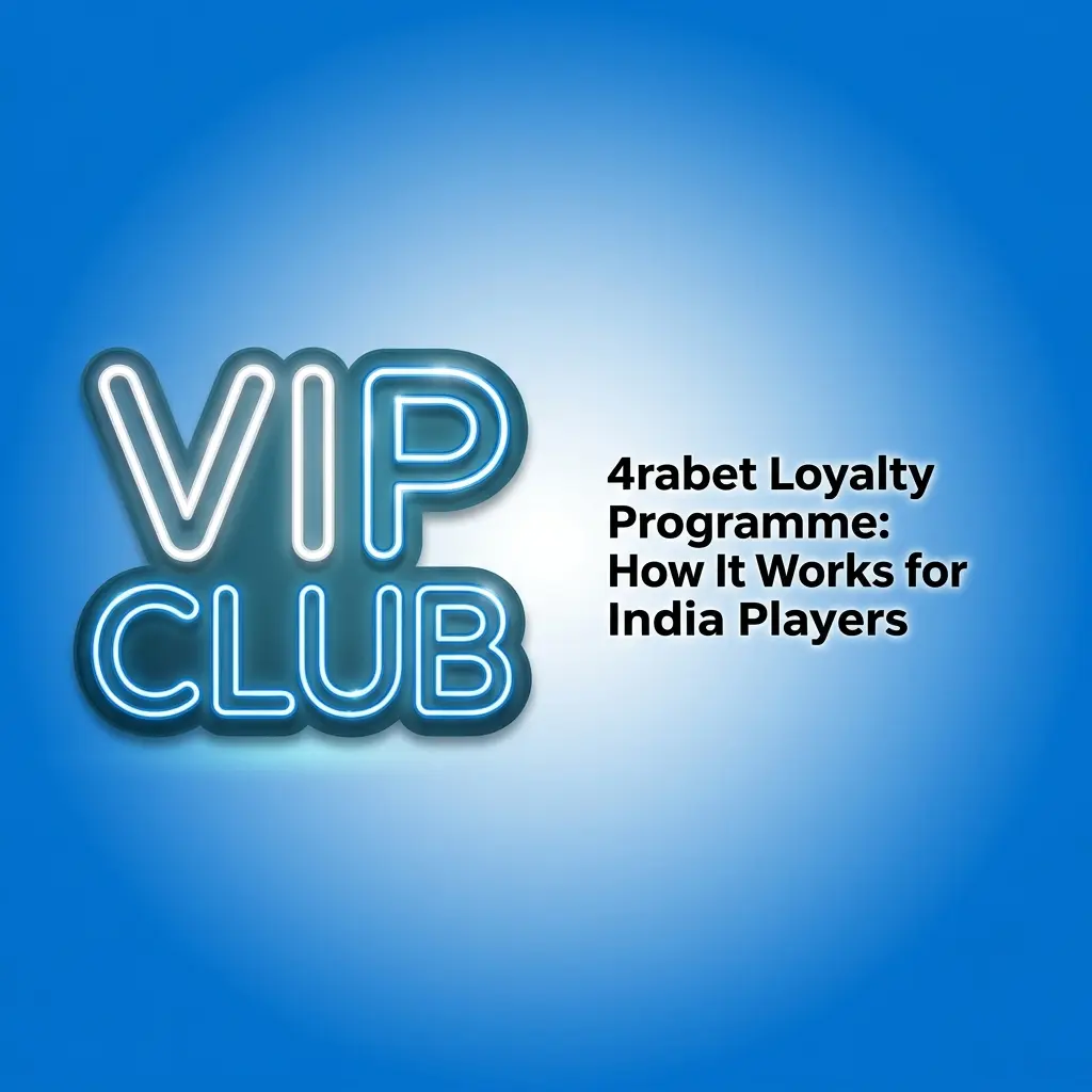 4rabet VIP loyalty programme tiers from Bronze to Diamond showing 4coins rewards system for India players