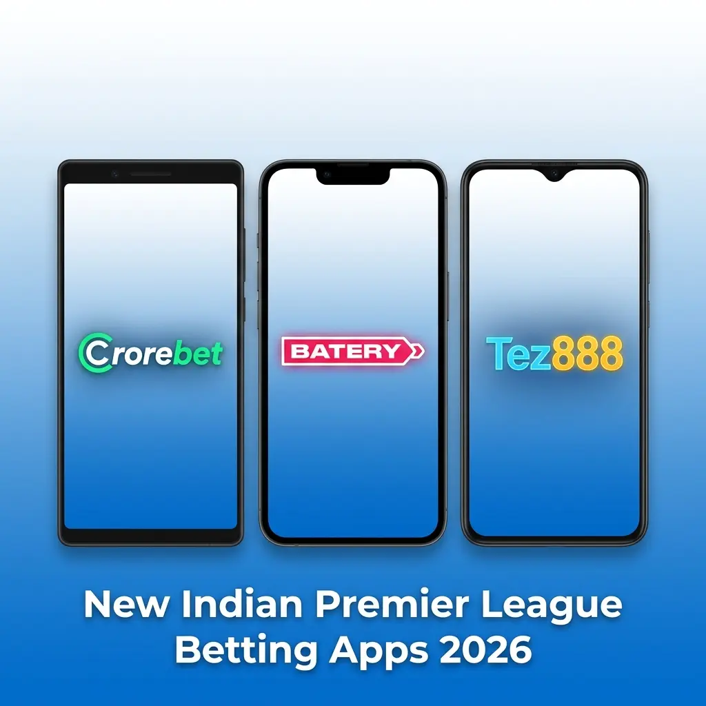 New IPL betting apps 2026 India: Crorebet, Batery, and Tez888 mobile platforms with UPI and welcome bonuses
