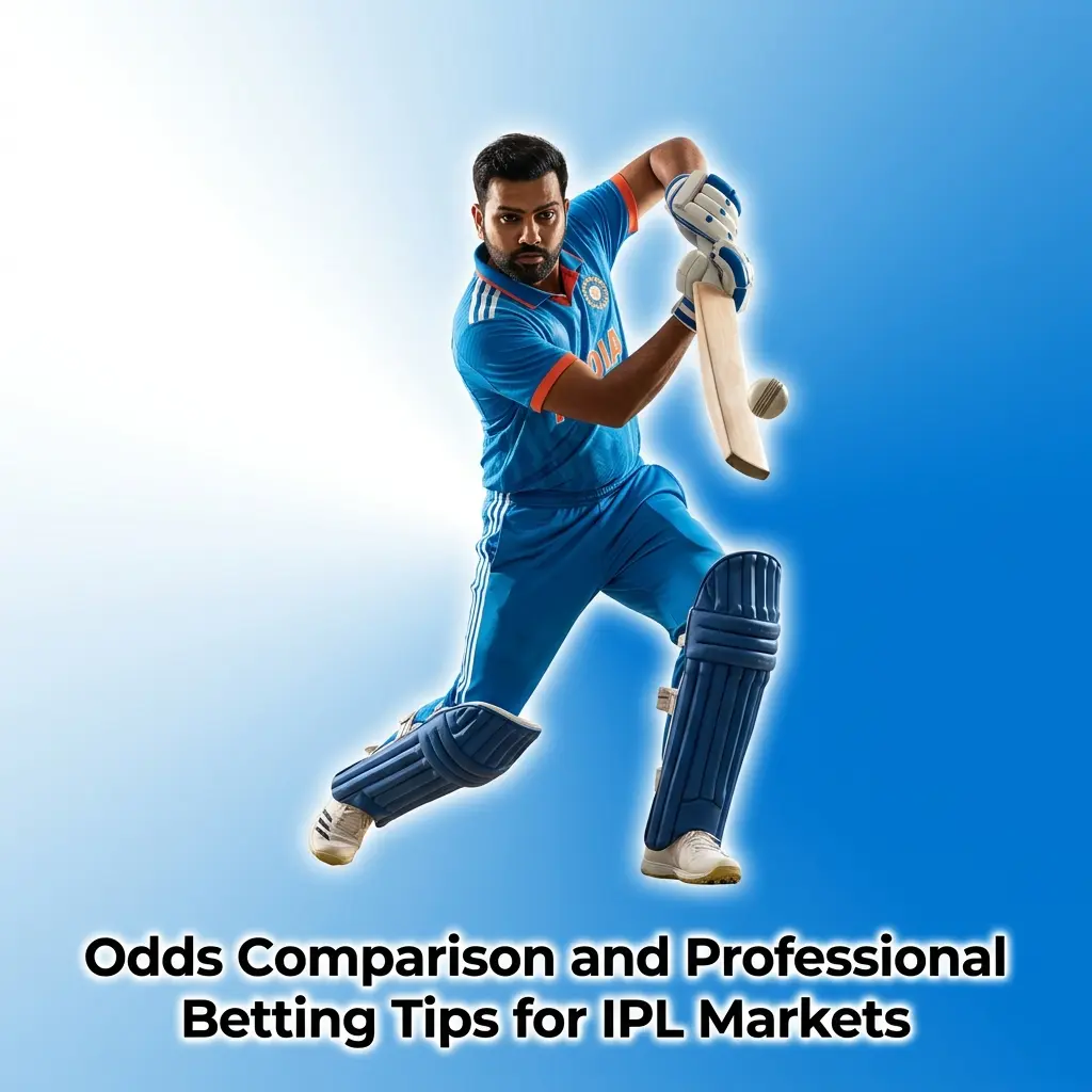 IPL odds comparison across sportsbooks like Dafabet, Melbet, and Parimatch with professional betting tips