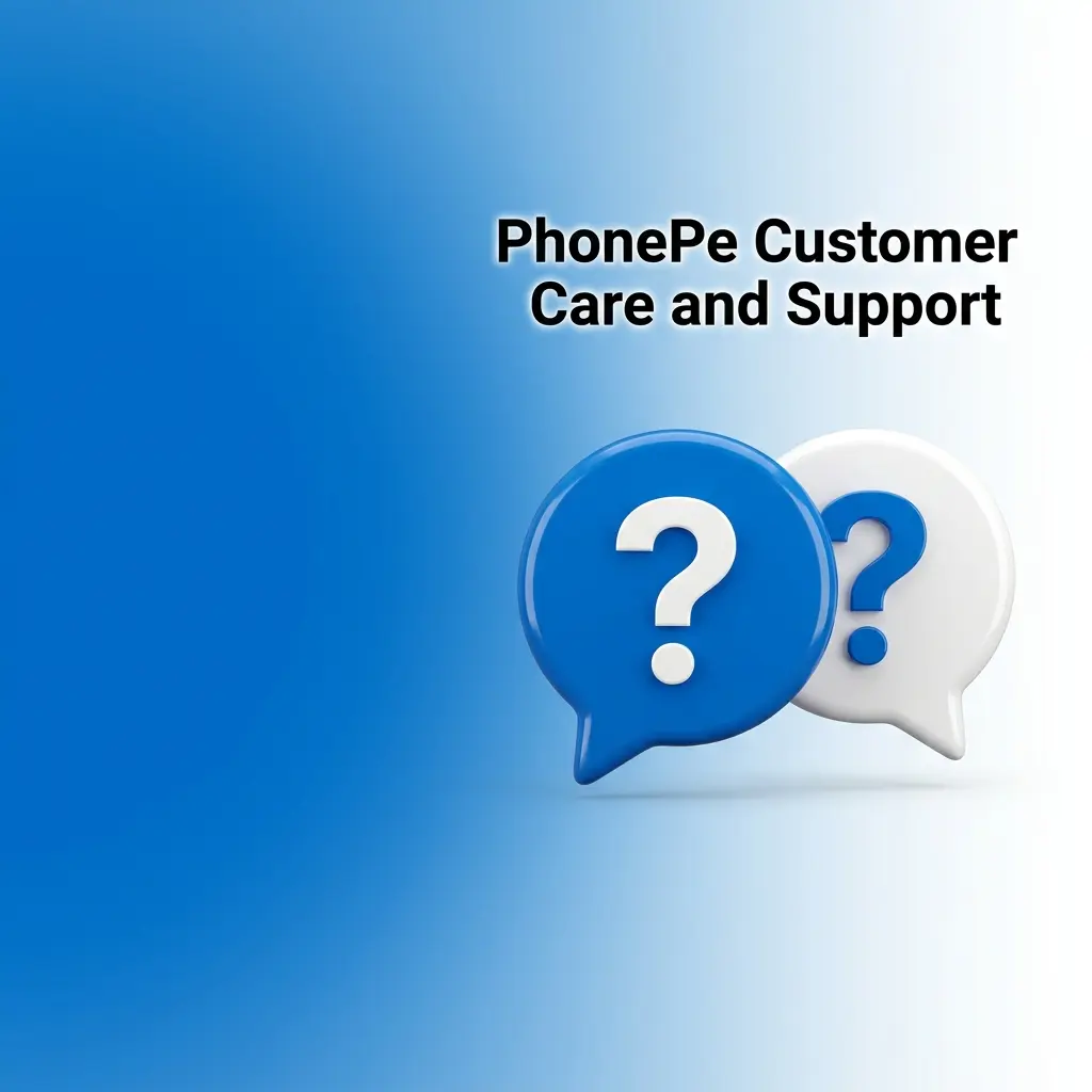 PhonePe customer care options including in-app chat, email, phone hotline, and social media support channels for transaction disputes
