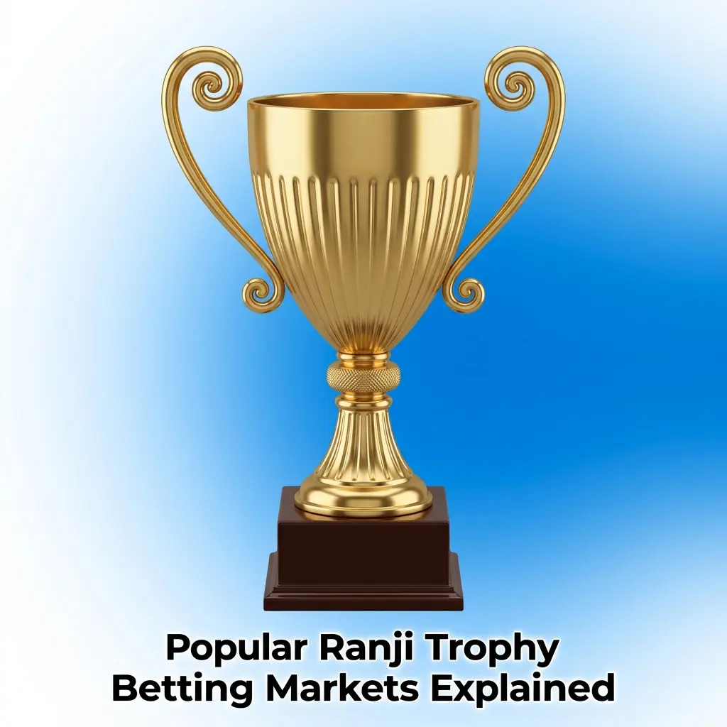 Ranji Trophy betting markets including match winner, session betting, top batsman, and fall of next wicket explained for India bettors