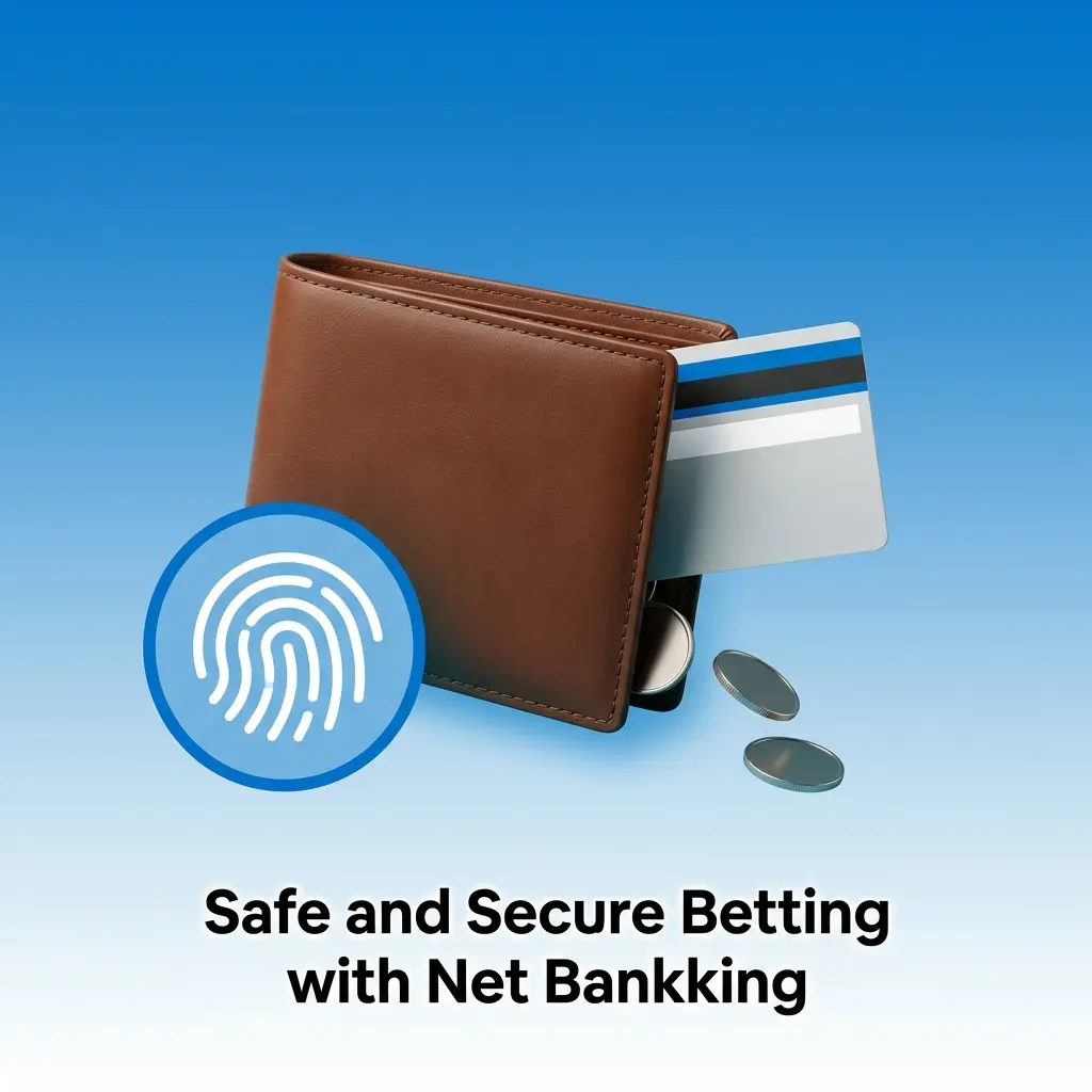 Secure NetBanking betting in India with RBI-mandated SSL encryption, OTP authentication, and licensed sportsbook protection