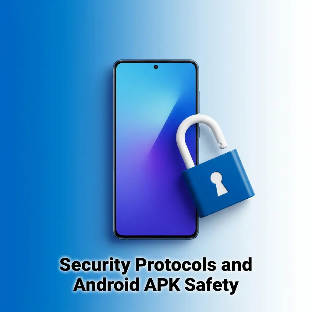 Android APK security protocols showing SSL encryption, VirusTotal scanning, and 2FA protection for safe cricket betting apps