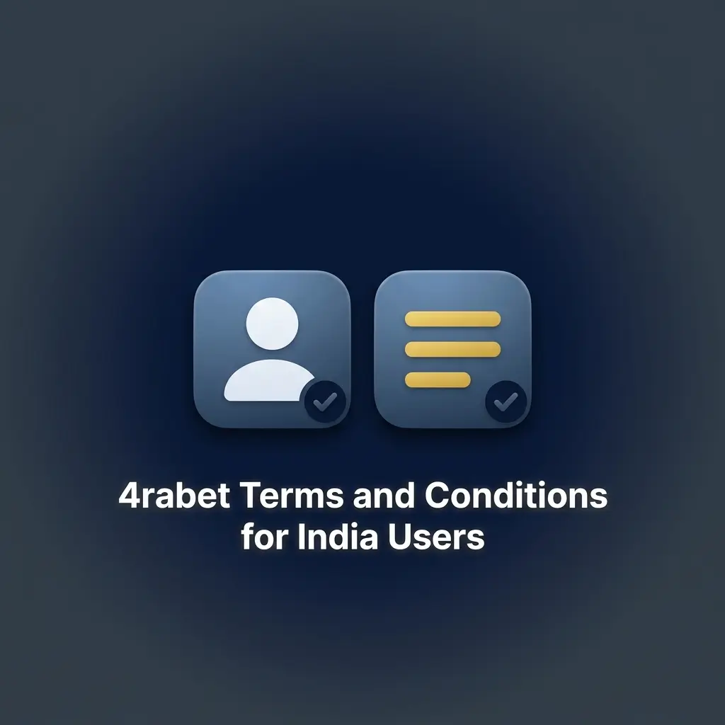 4rabet terms and conditions for India users covering bonuses, KYC, withdrawals, and prohibited activities
