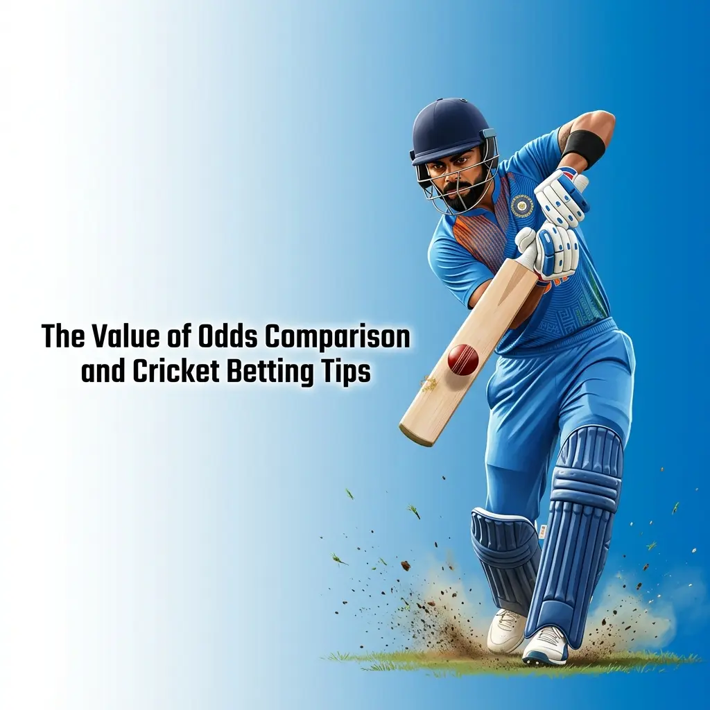 Cricket betting odds comparison showing Duleep Trophy sportsbook platforms with decimal odds and INR stake analysis