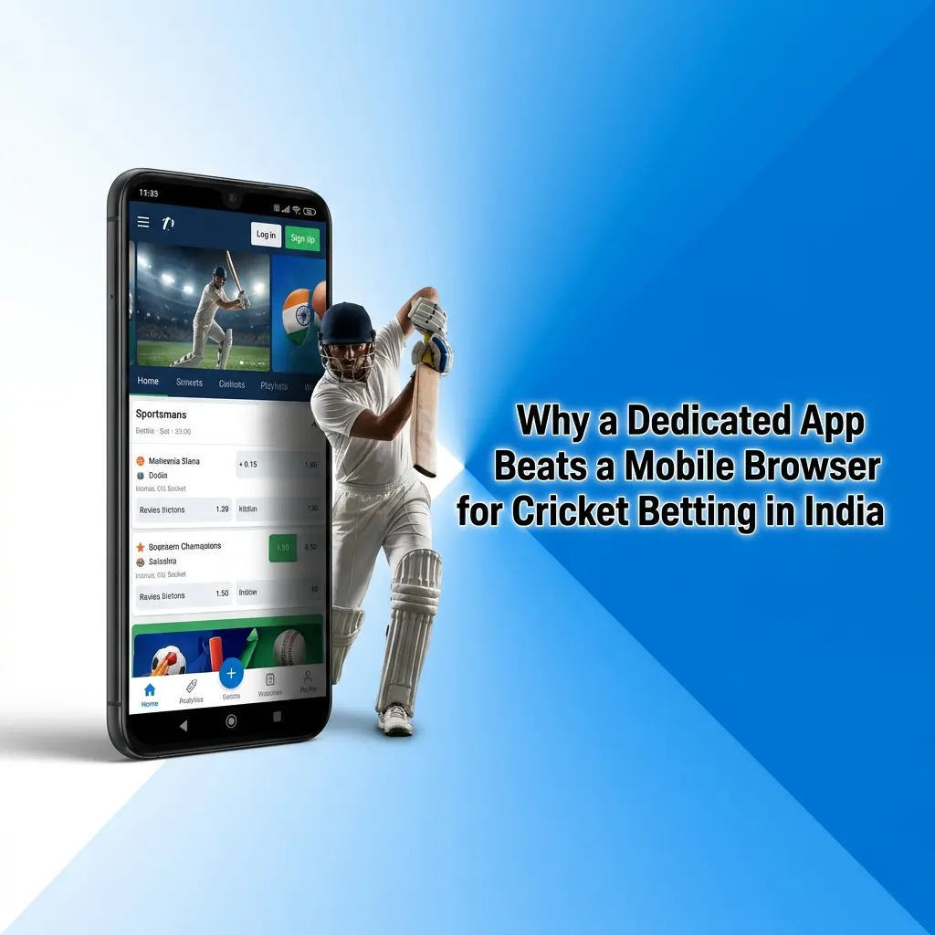 Betting app vs mobile browser for IPL cricket: faster odds updates, seamless UPI payments, and instant match alerts in India.