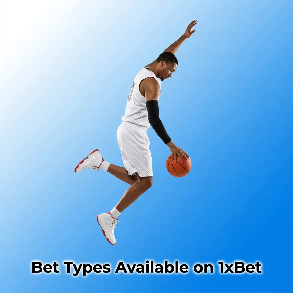 1xBet bet types including single, accumulator, and handicap bets for Indian sports bettors