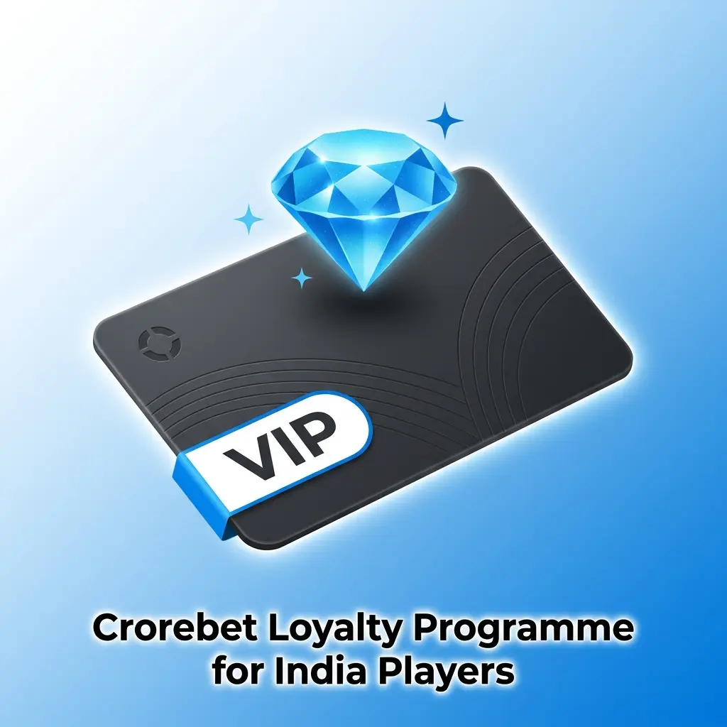 Crorebet loyalty programme tiers for India players showing Bronze, Silver, Gold and Platinum VIP rewards