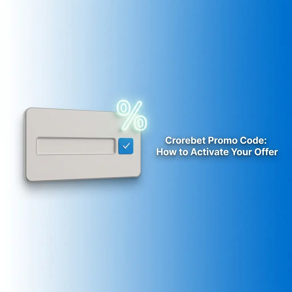Crorebet promo code activation steps for India players in 2026 showing bonus codes and deposit instructions