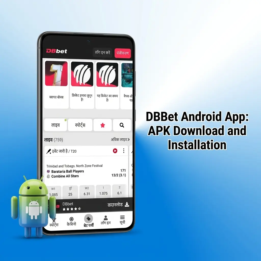 DBBet Android APK download and installation guide for Indian smartphones running Android 5.0 or higher