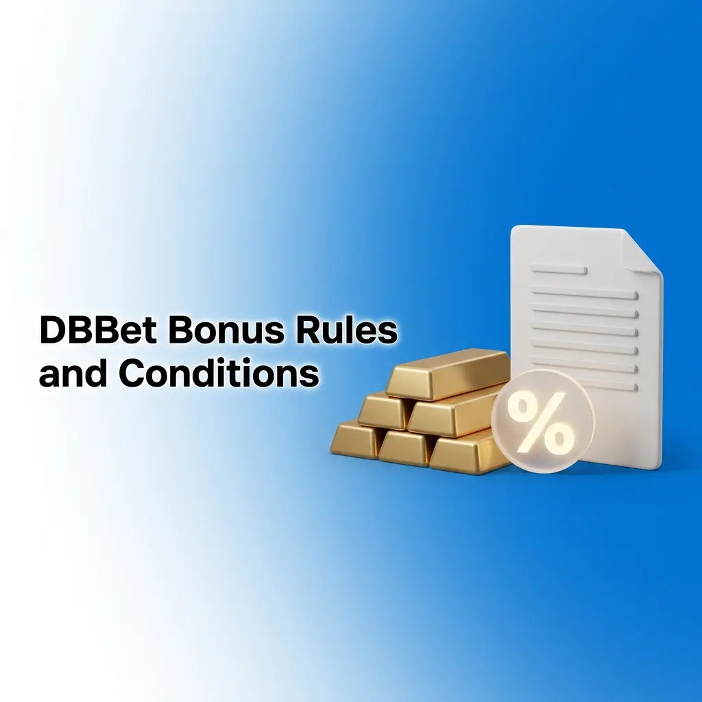 DBBet bonus terms and conditions for Indian players including wagering requirements and minimum deposit rules