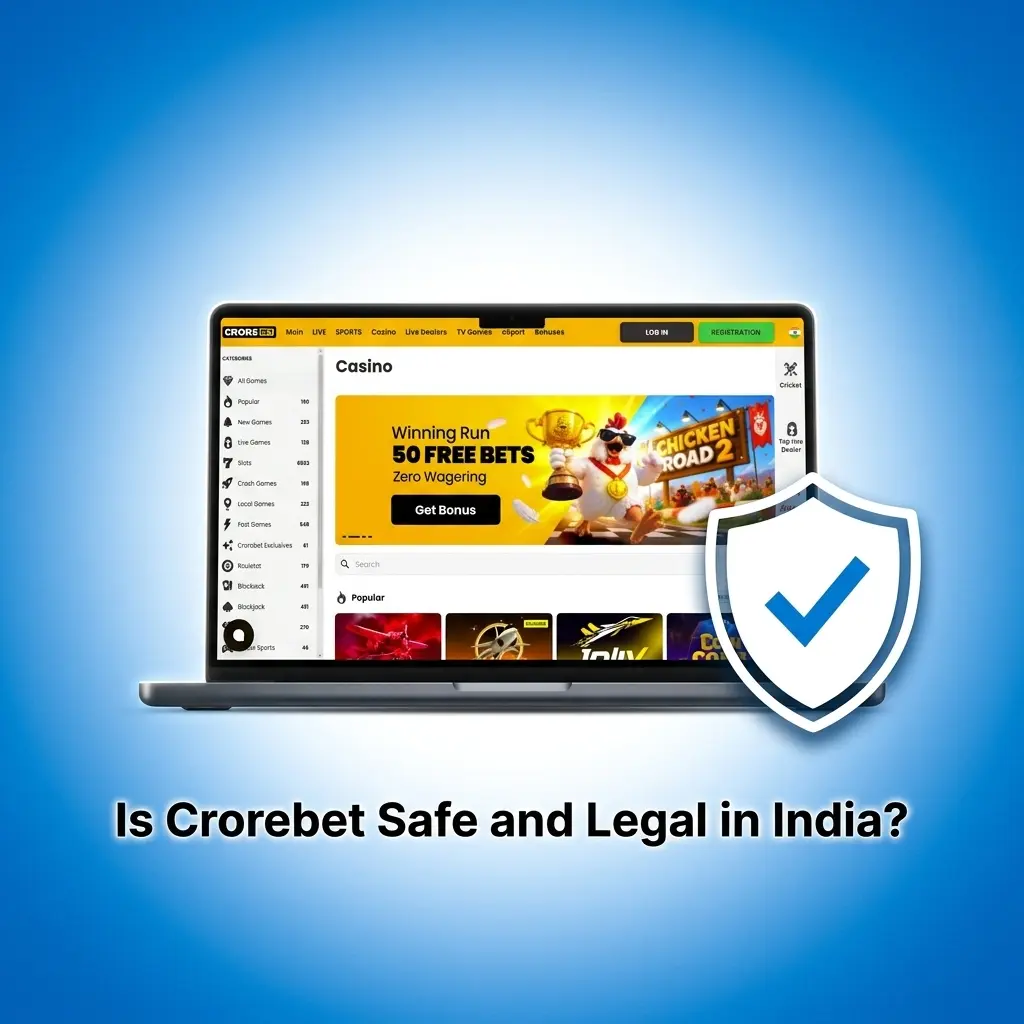 Crorebet CGA-licensed betting platform with SSL encryption, 2FA security, KYC verification, and responsible gaming tools for Indian users