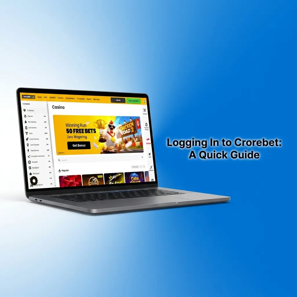 Crorebet login page on desktop and mobile with SSL encryption and two-factor authentication security features