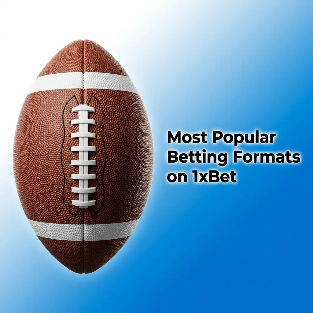 1xBet popular betting formats including pre-match, live, accumulator, system bets, and Toto for Indian bettors