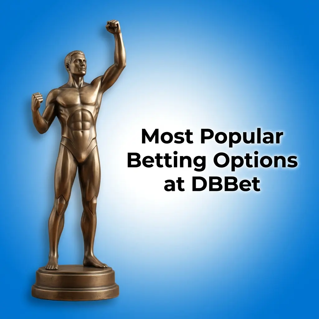 DBBet betting options including pre-match, live, accumulator, system bets, and Asian handicap for Indian bettors