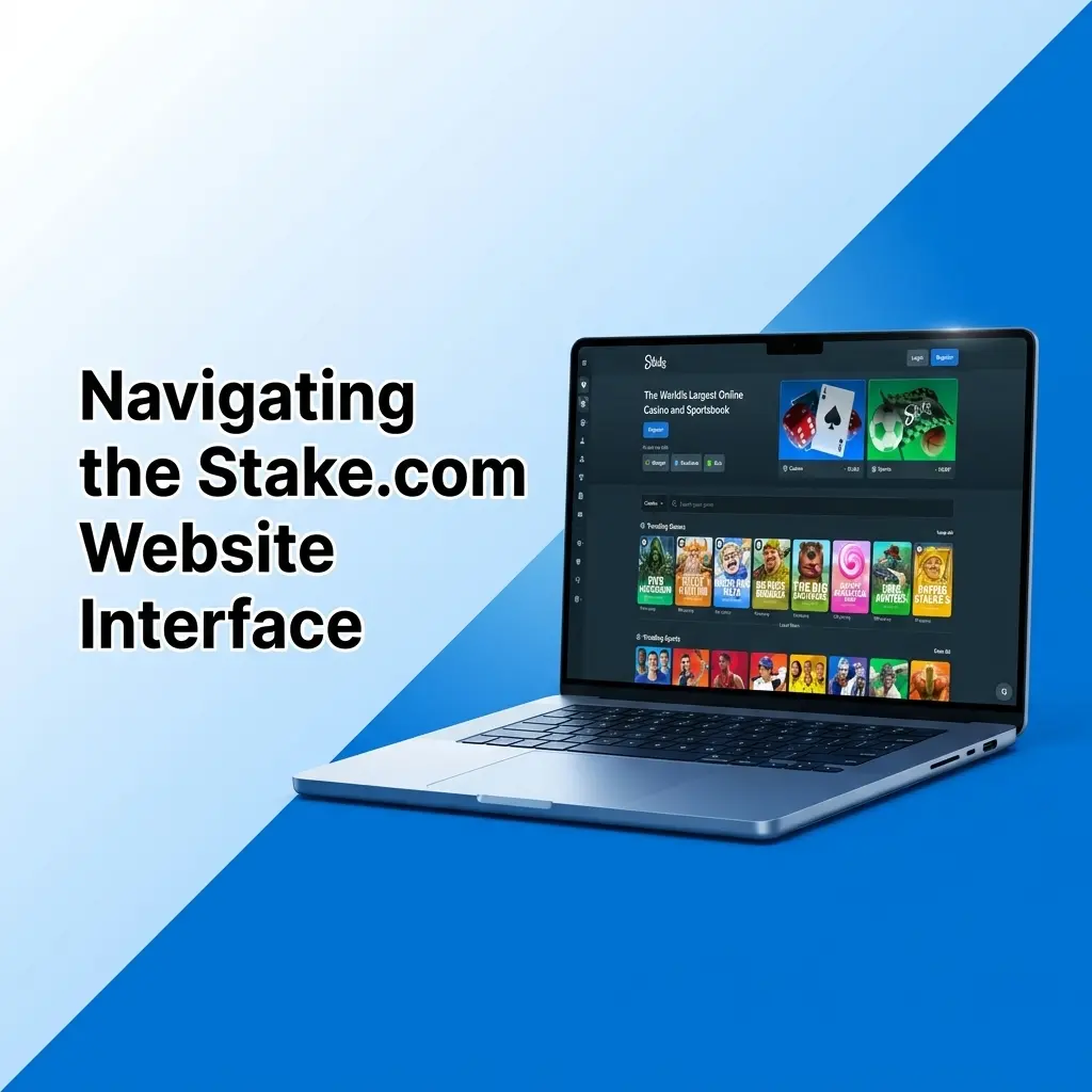 Stake.com dark-themed interface showing top navigation bar with Sports, Casino and Live Betting options for Indian users
