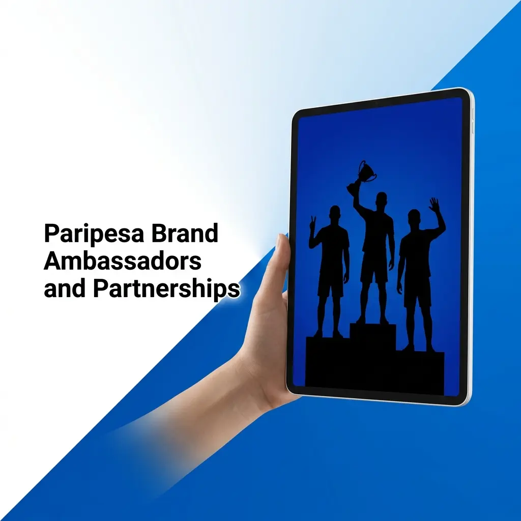 Paripesa brand ambassadors and sports partnerships status for India market in 2026
