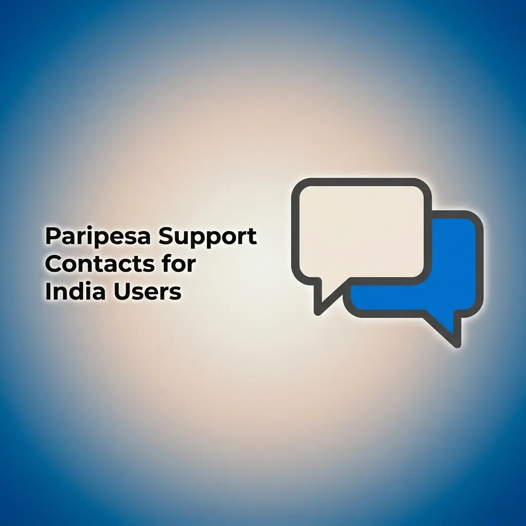 Paripesa support contacts for India users including live chat, email, Telegram, and FAQ help centre options