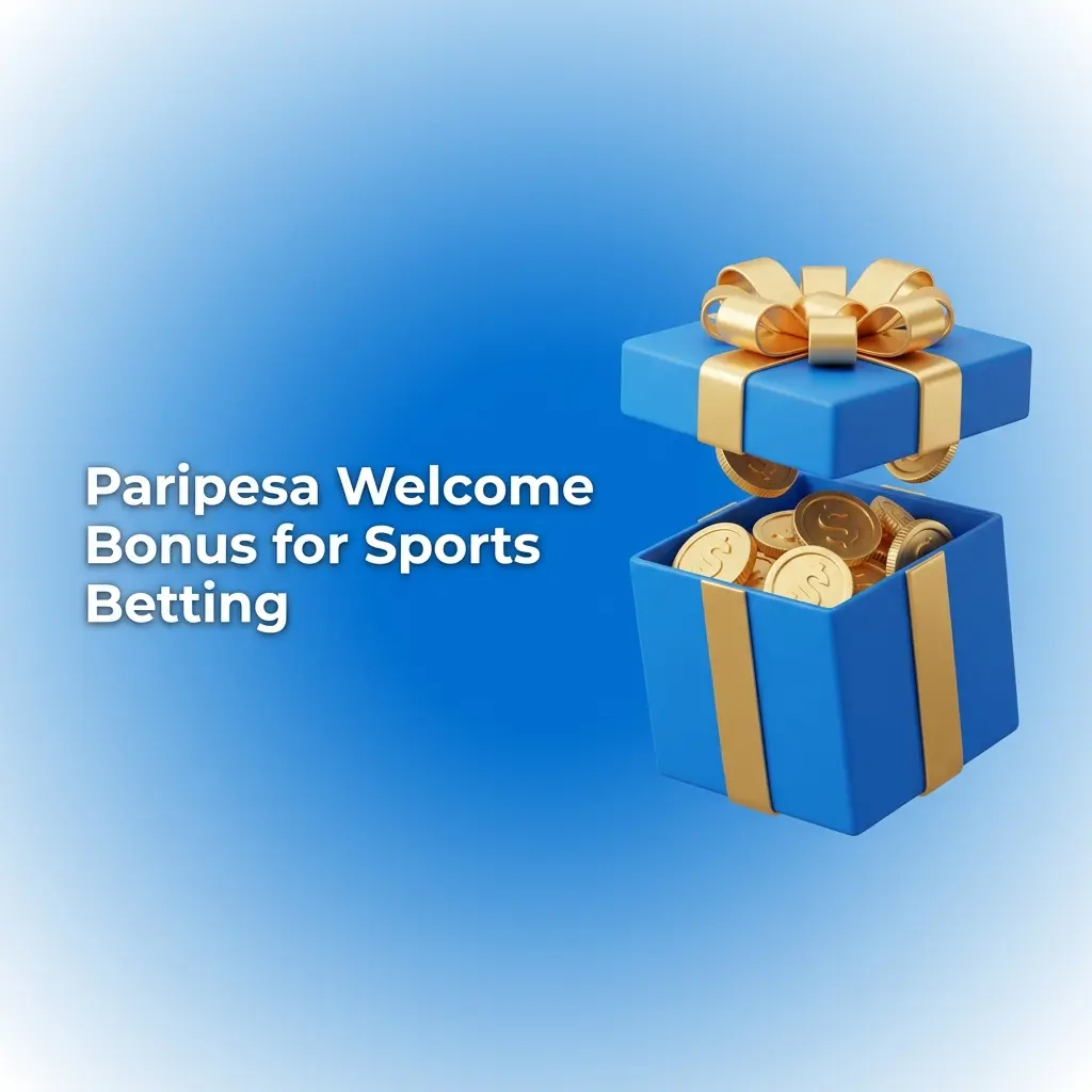 Paripesa welcome bonus for sports betting offering 100% match up to 30,000 INR for new users in India