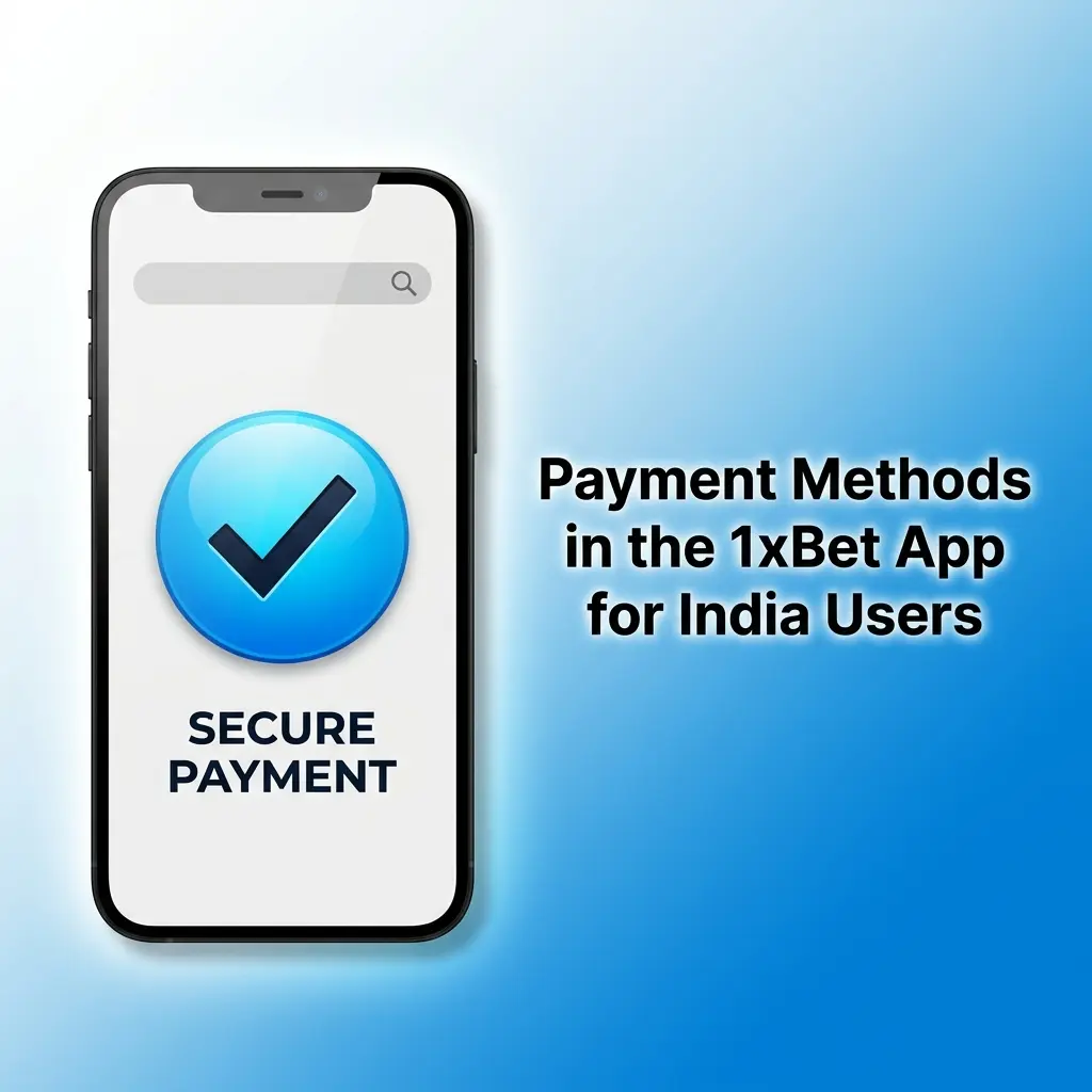 1xBet app India payment methods including UPI, PhonePe, Google Pay, IMPS, NEFT, and Net Banking for INR transactions