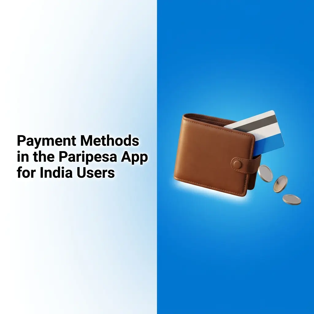 Paripesa app payment methods for India users showing UPI, PhonePe, Google Pay options with 100 INR minimum deposits