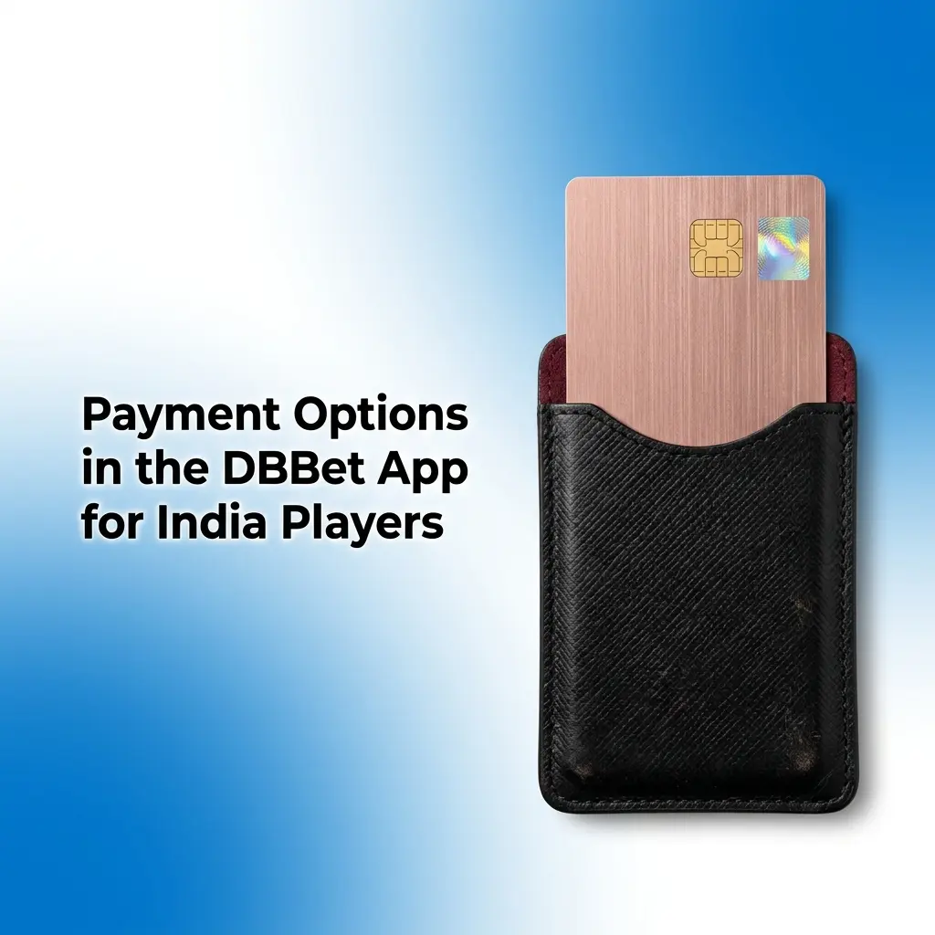 DBBet app payment options for India players showing UPI, Skrill, Jeton, and ecoPayz deposit and withdrawal methods