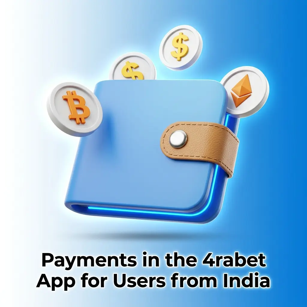 4rabet app payment methods for India users including UPI, PhonePe, Paytm, cards, and crypto options