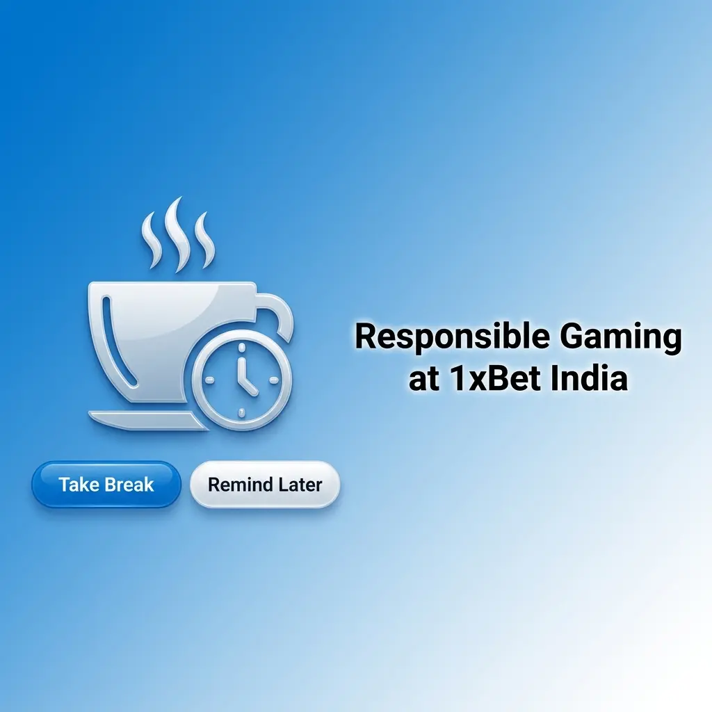1xBet India responsible gaming tools including deposit limits, self-exclusion, session alerts, and minor protection policies