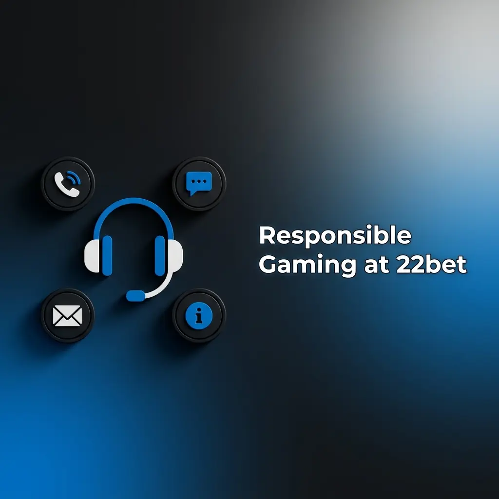 22bet responsible gaming tools including deposit limits, self-exclusion, and session controls for Indian users