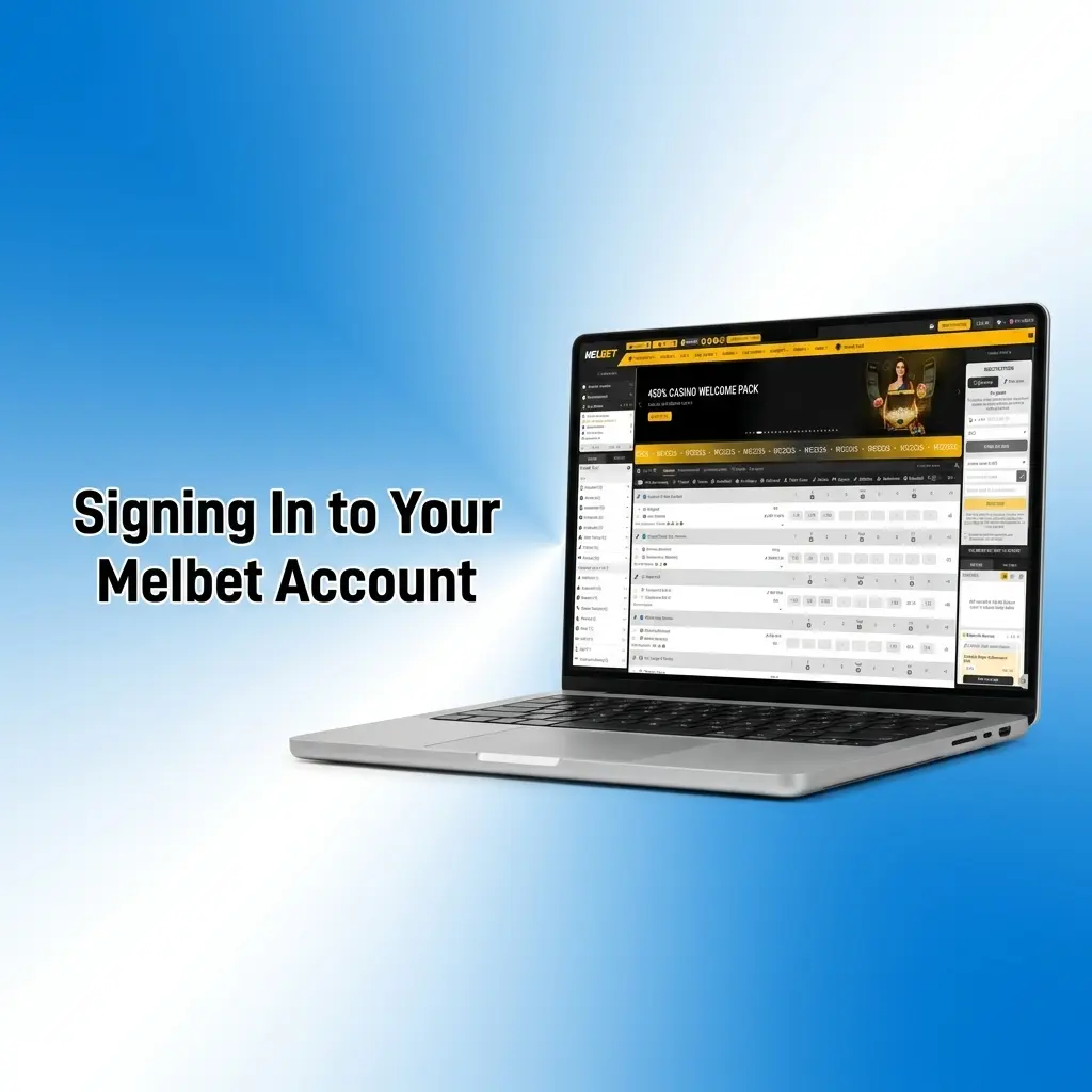 Melbet account login screen showing email, phone, and password fields with SSL encryption and 2FA security options