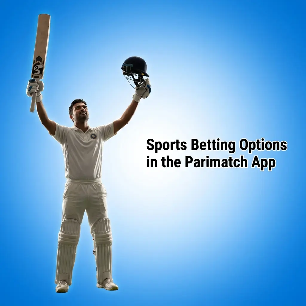 Parimatch app sports betting options showing cricket, football, tennis, kabaddi, esports, and 30+ disciplines for India users