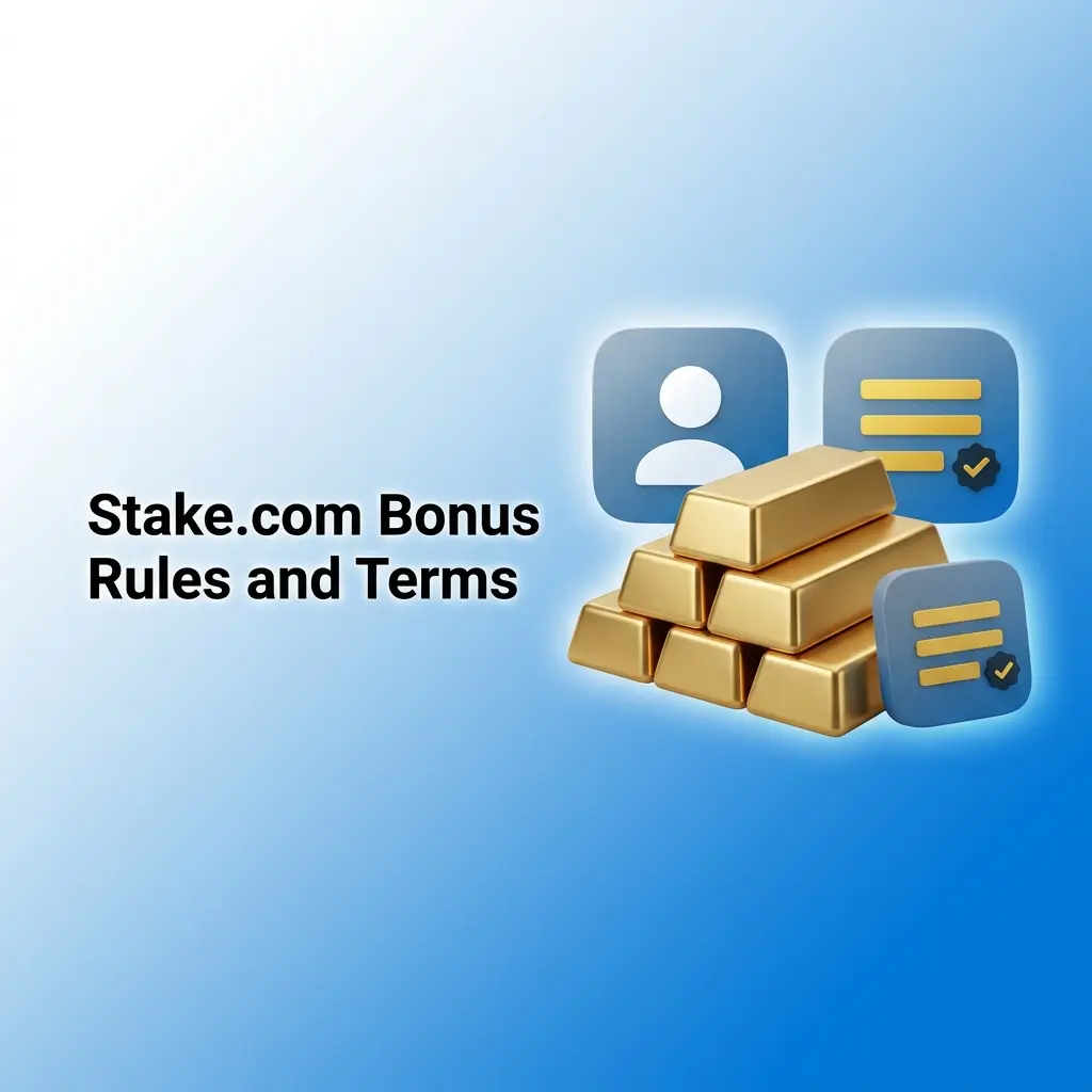 Stake.com bonus rules including rakeback, VIP terms, weekly raffle details, and cryptocurrency payout conditions for 2026