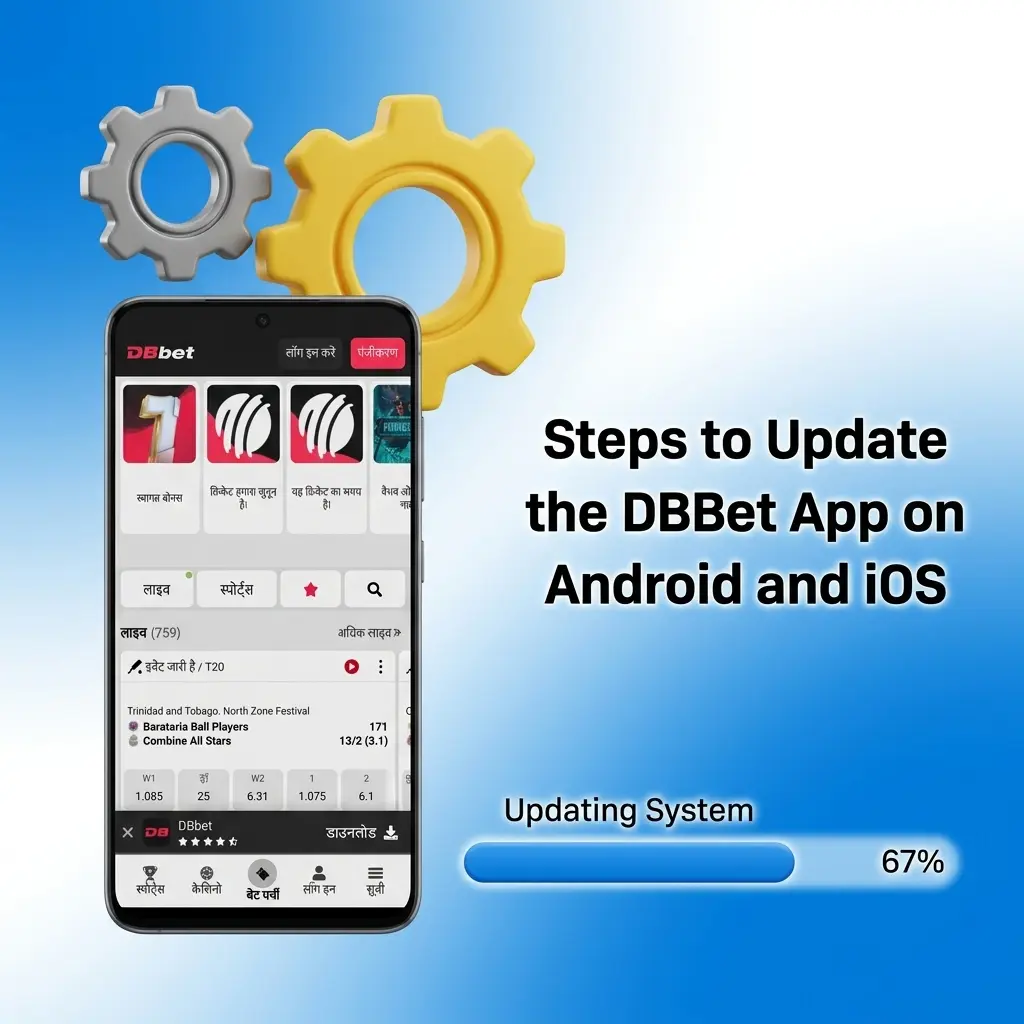 Steps to update DBBet app on Android and iOS devices for latest features, security patches, and betting market access