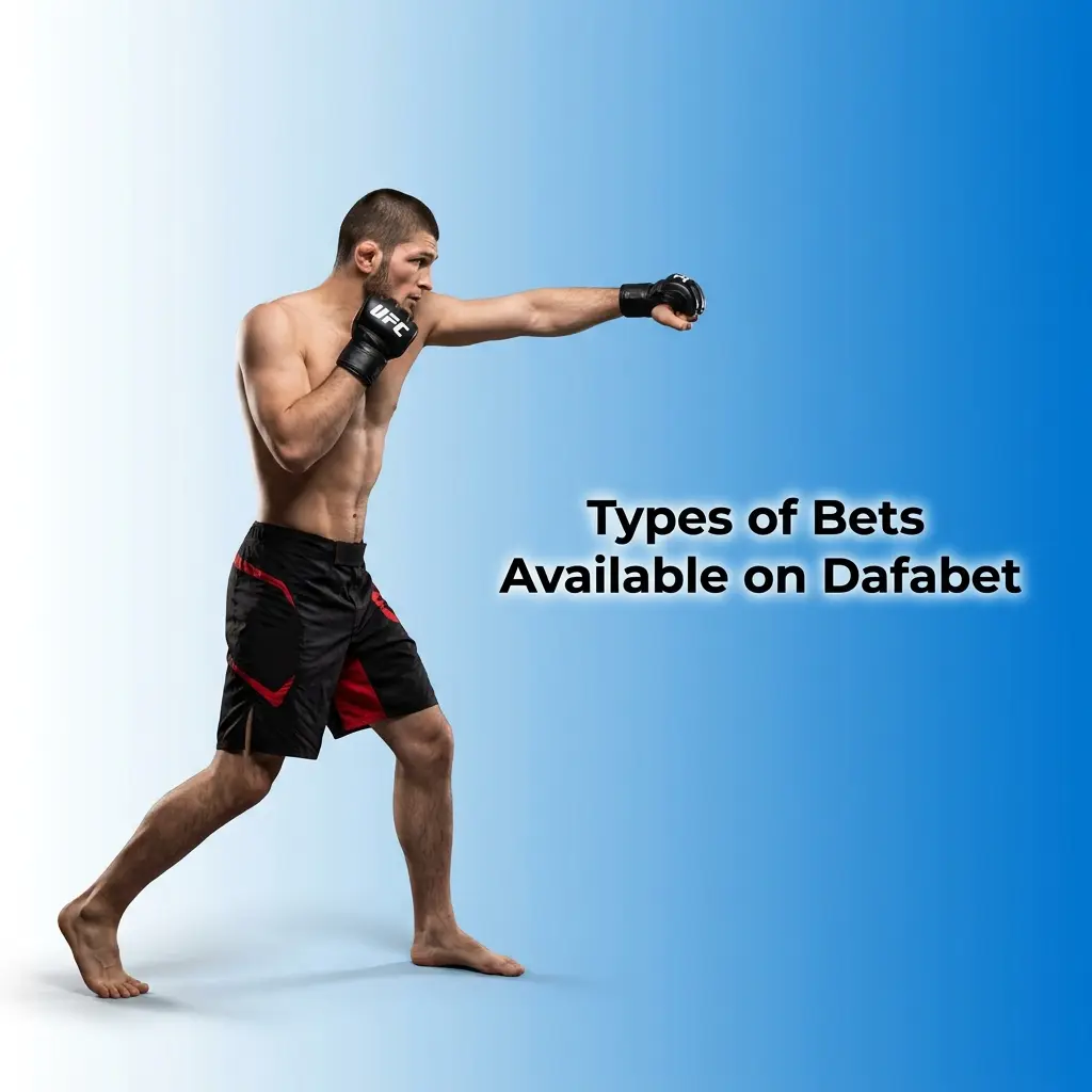Dafabet bet types including single bets, accumulator parlays, and system bets for sports wagering in India